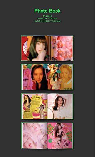 Álbum de fotos RED Velvet [3 regalos] The Reve Festival Finale Álbum + Poster plegable oficial + Fotocarádula extra + Máscara MAFF Aerosilver Premium 3D (versión Scrapbook) miniatura 5
