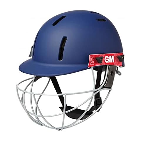 Gunn and Moore Purist Geo Cricket Helmet - Navy Cover