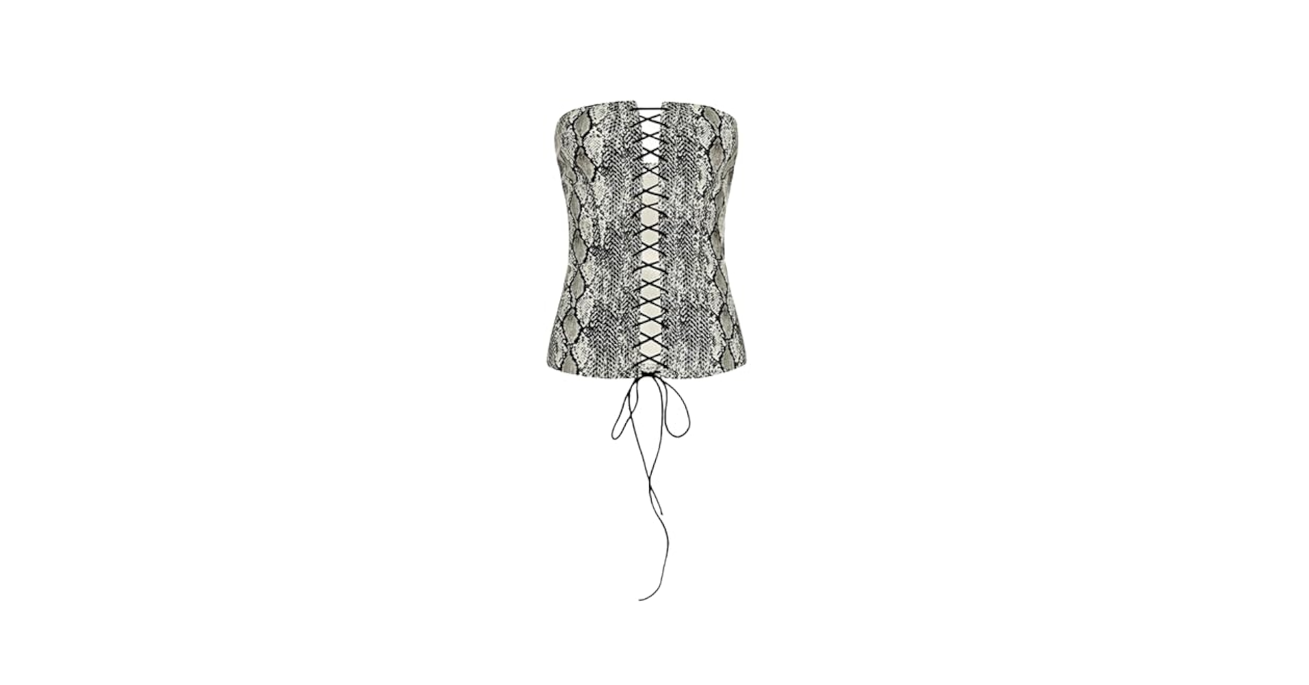S snake laceup tops theredthread 専用theredthread S snake