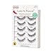 KISS Looks So Natural, False Eyelashes, 'Shy', 12mm, Includes 5 Pairs Of Lashes, Easy to Apply, Reusable Lash Clusters