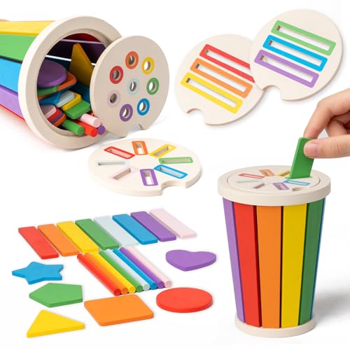 Wooden Color Sorting Learning Toy