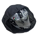 TINGPAI Motorcycle Helmet Bag Lightweight Backpack Drawstring Bag Large Capacity Drawstring Rucksack Bag Suitable for all Helmets, Can be Completely Wrapped Motorbike Full Helmet. 20' L*18' W