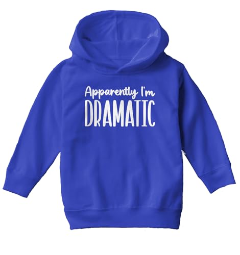 Haase Unlimited Apparently I'm Dramatic Toddler/Youth Fleece Hoodie