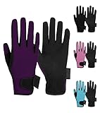 Thapower Kids Horse Riding Gloves Children Youth Equestrian Horseback Gloves for Boys & Girls Cyclin
