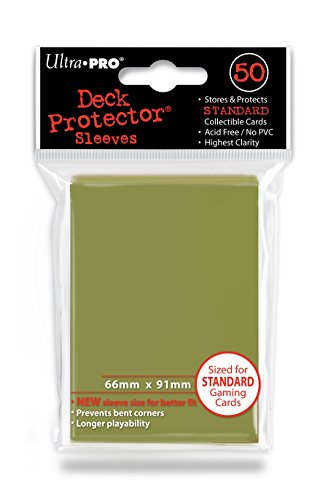 Preisvergleich Produktbild Ultra Pro 84468 - Deck-Schutz Standard Sleeves, metallic Gold