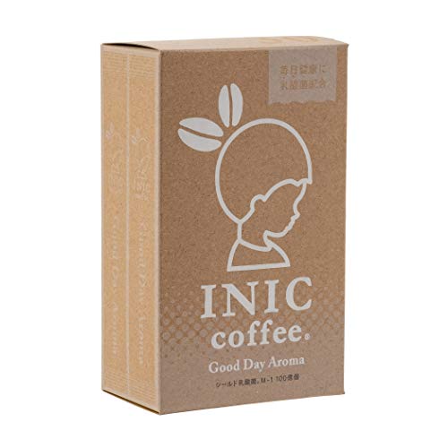 INIC coffee グッドデイアロマ スティック 30本 【シールド乳酸菌入り】【本格コーヒーで健康生活】【パウダーコーヒーの最高峰】