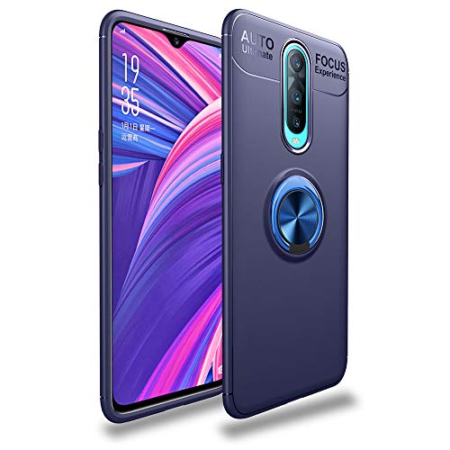 BLUGUL Cover OnePlus 6T, Supporto per Anelli