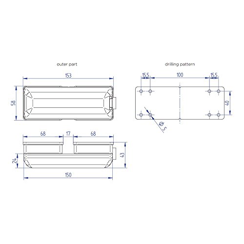 Image of Thule Door Lock Van Lock