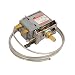 Aexit WPF24-L AC 250V 4A / 5A 2 Terminal Regulator temperatury Termostat do lodówki(Thermostat de contrôleur de température de terminal WPF24-L à CA 220V 4A / 5A 2 pour réfrigérateur