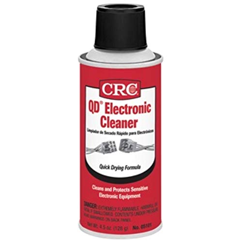 CRC QD Electronic Cleaner 05101 4.5 Wt. Oz. Plastic Safe Cleaner Safe for Sensitive Electronics