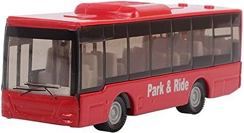 siku 1021, Autobús urbano, Metal/Plástico, Rojo, Versátil, Vehículo de juguete para niños