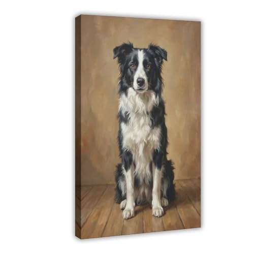 Poster Border Collie : décoration murale zen pour sublimer votre salon