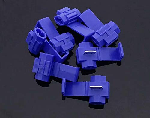 FIXITOK 160pcs Cosse Rapide Electrique Connecteur Kit 60 Pcs