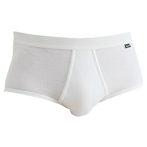 Kapart Weißer Slip - Große Größen bis 20 // Mit Eingriff, Größe:14