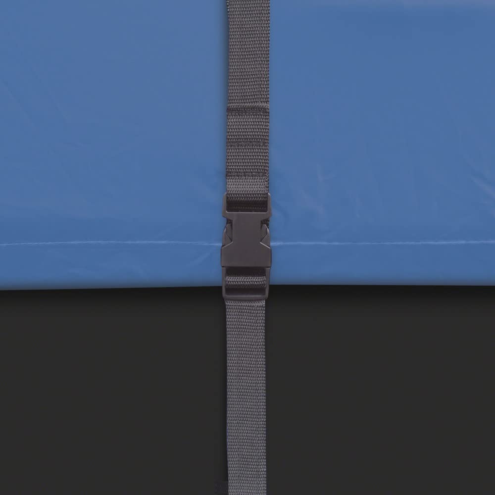 Classic Accessories Stellex niebieski pokrowiec na łódź na wszystkie pory roku, pasuje do łodzi 30 cm dł. x 173 cm szer. x 173 cm, pokrowiec na łódź z tkaniną poliestrową, model AA, pokrowiec na fotel