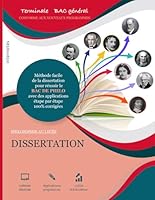 PHILOSOPHIE AU BAC - RÉUSSIR L’ÉPREUVE DE DISSERTATION: Méthode facile de la dissertation pour l’épreuve finale de philo du BAC avec des applications étape par étape 100% corrigées (French Edition) B0GZVYGXT5 Book Cover