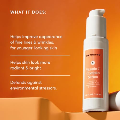 Best Vitamin C Serum for Oily Skin: Top Dermatologist-Recommended Picks for 2026 8 Naturium Vitamin C Complex Serum with Hyaluronic Acid, 1 fl oz