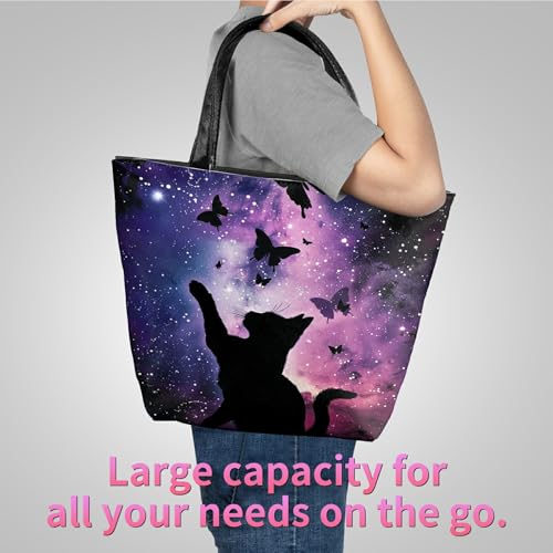 Bolsos tote de viaje en cuero para mujeres, bolso de hombro con cremallera y asa superior miniatura 5