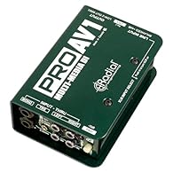Passive Direct Box for multi-media/audio/video use Eliminates buzz and hum from ground loops Handles huge transients without distortion