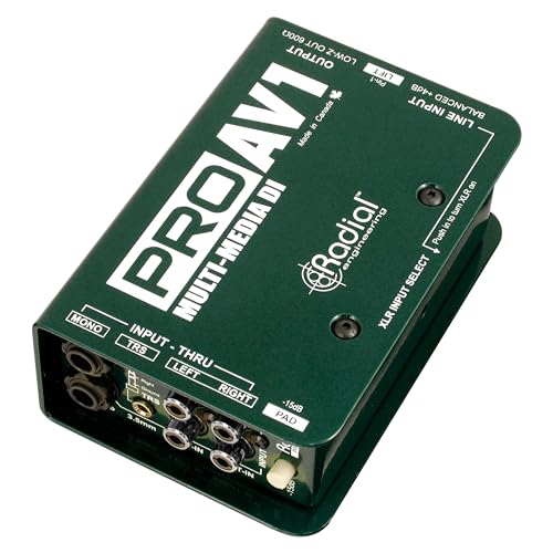 Radial Engineering R8001112 Pro AV1 Direct Box