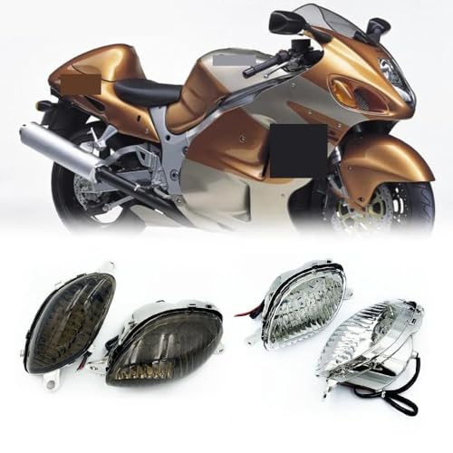 Clignotants moto LED clignotant indicateurs GSX1300R Hayabusa 1999