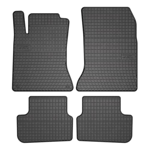 Frogum El Toro Set Di Tappetini In Gomma Per Mercedes Cla C117 13-2019/A W176 12-2018 | Materiale Resistente | Bordo Protettivo Di 1-5, Cm-image