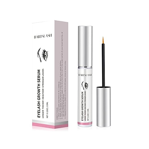 BARTSLASH Premium Eyelash Growth Serum - Irritation Free - For Longer, Thicker, Healthier, and Stronger Lashes - 0.12OZ/3.5ML
