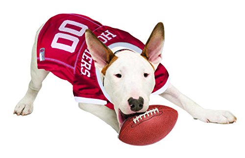 Image of Pets First Collegiate Indiana Hoosiers Dog Mesh Jersey, X-Small