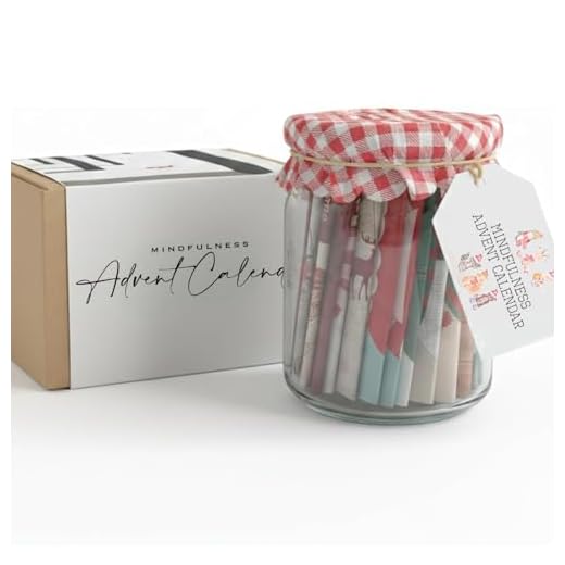 Embracing Mindfulness Calendario de Adviento de atención plena – 24 tareas de atención plena en un tarro para ayudarte a disfrutar y apreciar aún más la Navidad