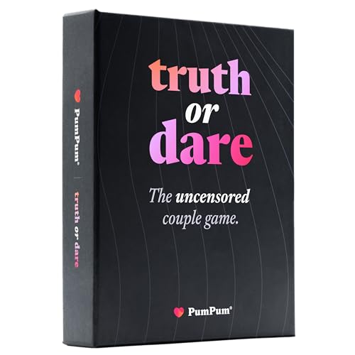 PumPum® Wahrheit oder Pflicht – Spiel für Paare mit 110 Karten – Deutsch & Englisch