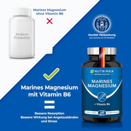 Laboratoires Nutrimea - Mineral Magnesium Mare Simag55™® + Vitamin B6 – Ansicht 2