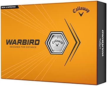 Callaway Golf Warbird Golf Balls (2023 Version, White, 12 Ball Pack)