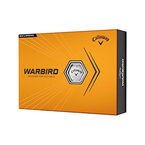 Callaway Warbird Golf Ball White 2023 Cover