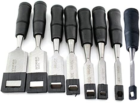 8Pcs/Set Wood Carving Chisels Tools 6-38mm Tail With Rivets Wood Carving Set