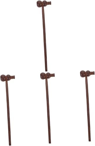 Healifty 4 unids Martillo de masaje Martillo de espalda Martillo de masaje cuerpo palo de acupuntura herramienta de masaje mango largo Knock