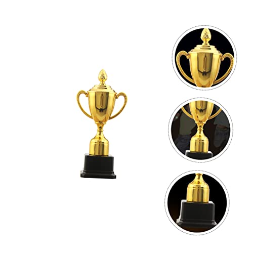 Sosoport 2 Peças De Troféu De De Plástico Decoração De Mesa Troféus De Futebol Decoração De Casa Dec