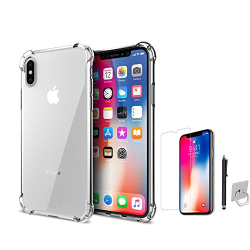 Iphone X クリア ケース 耐衝撃 携帯電話アクセサリの通販 価格比較 価格 Com