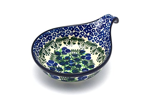 Louche en poterie polonaise Huckleberry pour sublimer vos soupes d'hiver