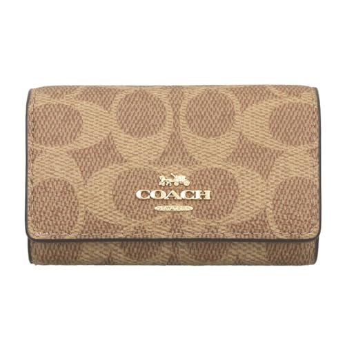 [コーチ] 小物(キーケース) FCZ274 CZ274 タン×ブラウン シグネチャー コーテッド キャンバス 5連 キーケース レディース メンズ [アウトレット品] [ブランド] [並行輸入品]