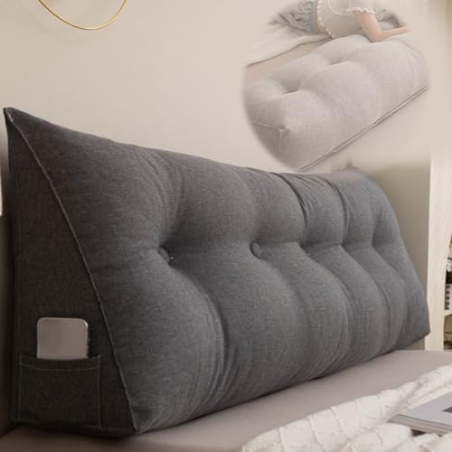 �w������ �N�b�V����60x50x20cm/ 24x20x8inch�A�E�F�b�W�� �[�D�F �_�[�N�O���[ �Ǐ������O �x�b�h�N�b�V���� ���ʃ|�P�b�g�t�� �ӂ�ӂ� �w���N�x�b�h�p �w������ʒu�T�|�[�g�x�b �܂��� �o�b�N���X�g �V�[�g�N���Ńp�b�h �h�Ǐ����J�o