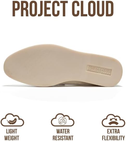 Project Cloud Genuine Leather Womens Shoes - Lightweight Moccasins Penny Loafers for Women with Memory Foam and Leather Insole - Non-Slip Casual Womens Slip on Shoes for Women (Iris) - Image 4