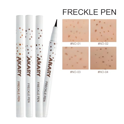 Akary Freckle Pen Professional Lifelike Face Concealer Point Out Natural Waterproof Longlasting Soft Artificial Fine Makeup Freckle Pen Life Face Decoration thumb #1