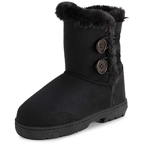 Polar Girls Button Winter Snow Boots Cover
