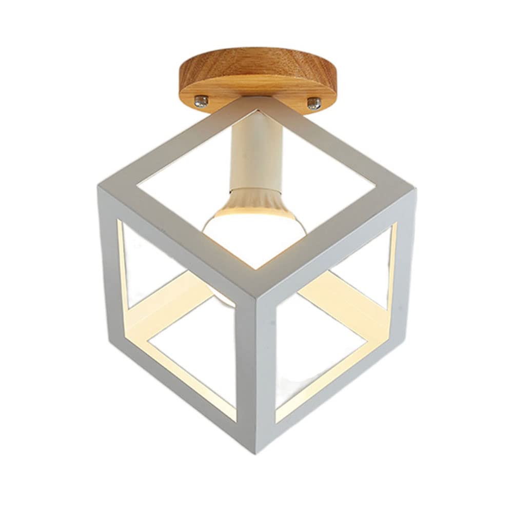 Giapponese Vicino A Plafoniere Lampada da Soffitto Semi Incasso Moderna Luce da Incasso per Interni Apparecchio di Illuminazione A Soffitto A Sospensione per Camera da Letto, Ingresso,
