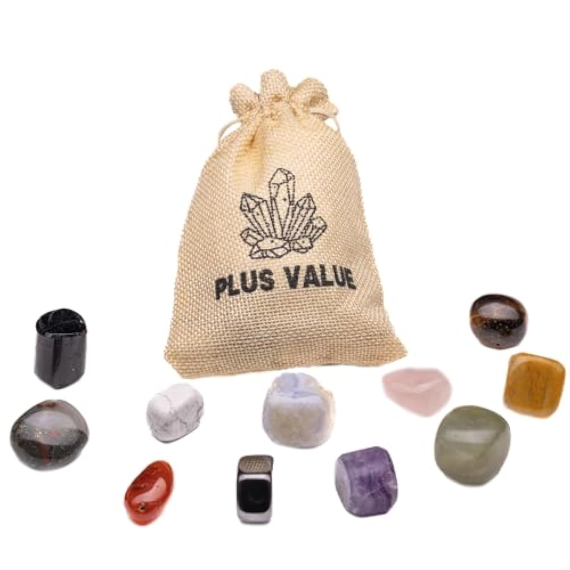 Childrens Reiki Healing Crystal Bag