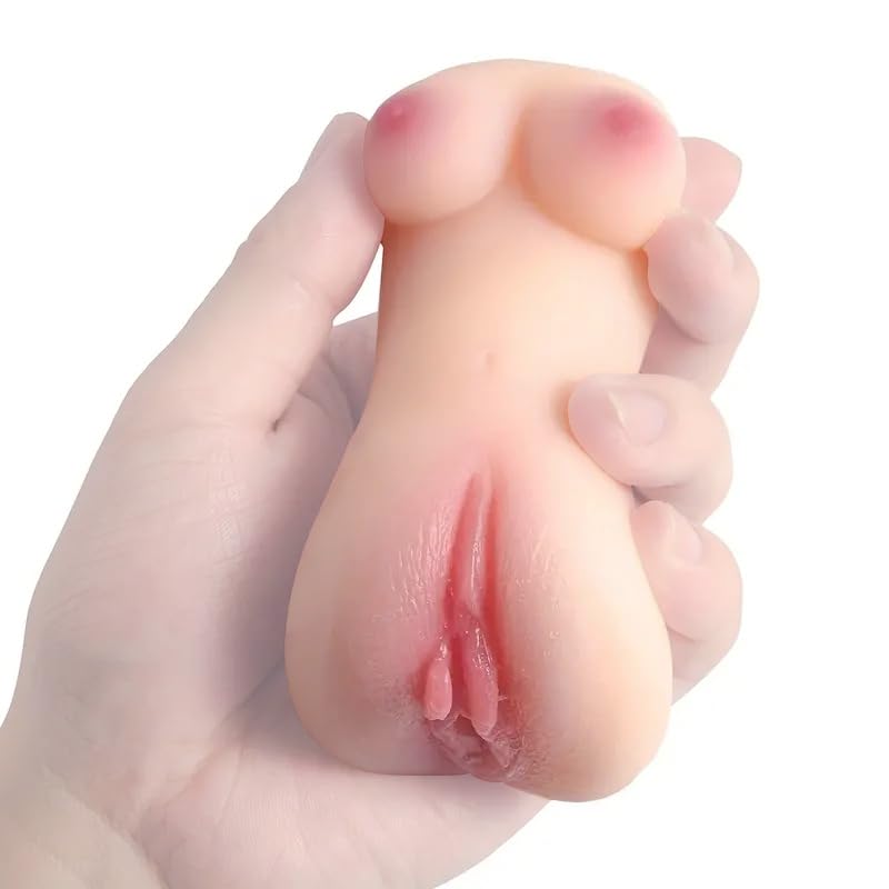 Male Masturbator Adult Sex Toys for Men Mini Sex Doll with 3D Textured Realistic Vagina Pocket Pussy Male Stroker for Enhanced Pleasure Soft and Waterproof
