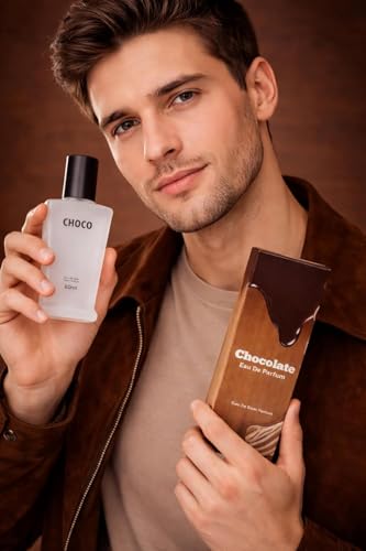 Image of Choco Eau De Perfume 60ml - Long Lasting Chocolate Fragrance Spray for Men & Women | Sweet Cocoa Scent Apparel Perfume