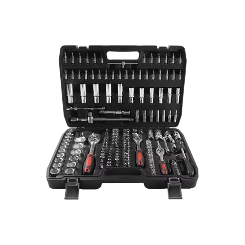 CLNXMT Ratchet Kit 171pc Socket Set Car Repair Tool Ratchet Spanner Wrench Pawl Screwdriver Metalworking Kit Hand Tools Sets