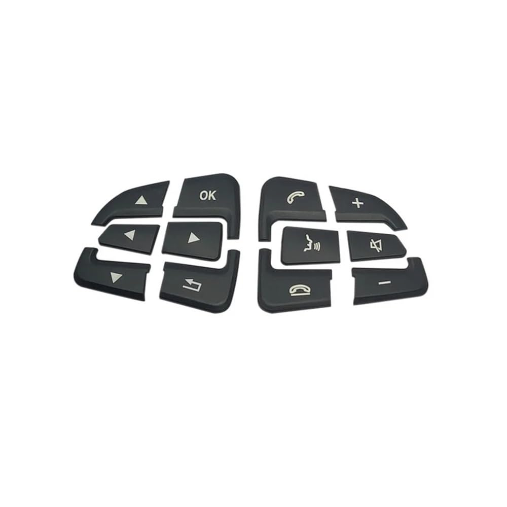 Steering Wheel Button Trim Car Steering Wheel Button Covers Trim Stickers for Benz for GLC X253 C Class W205 for CLA for GLA A X156 C117 W176