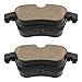 PHILTOP D1375 Front Carbon Fiber Ceramic Brake Pads, Automotive Replacement Brake Pads for Volkswagen 2012-2020 Passat, Volkswagen 2009-2017 Tiguan, Audi 2015-2018 Q3 Quattro, Audi 2015-2018 Q3, 4PCS